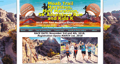 Desktop Screenshot of moabtrailmarathon.com